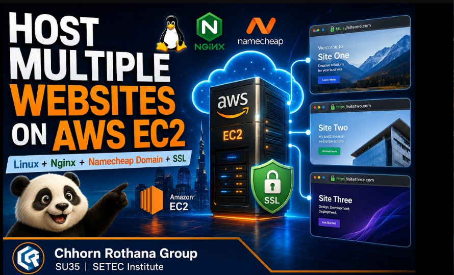 Multiple Websites with Namecheap Domains + SSL on AWS